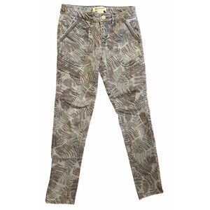 Democracy "flex-cellent" women's green/gray camoflauge pants size 4